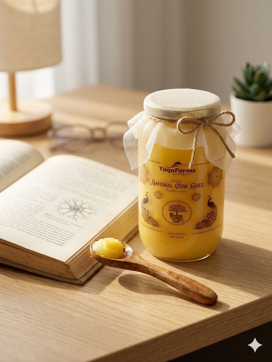 Is A2 Bilona Ghee Good for Brain, Memory & Focus? | YugaFarms